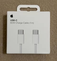 Apple USB-C 60W charge cable (1m)