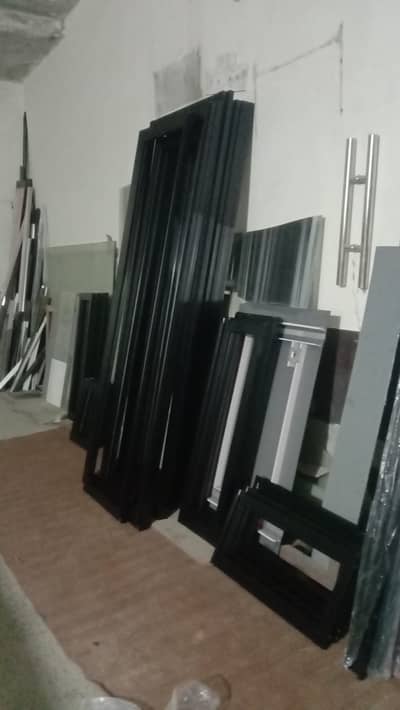 aluminium & glass work