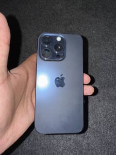 iPhone 15 pro blue titanium 128 JV