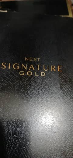 Next Signature Gold Perfume and Body wash