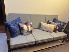 Pure Wooden Sofa