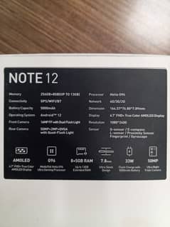 infnix Note 12 G96 *-*-*- 8/256 gb