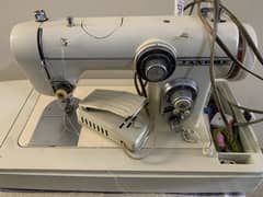 Vintage janome electric sewing machine