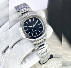 Mens square watch with chain strap 1 pc