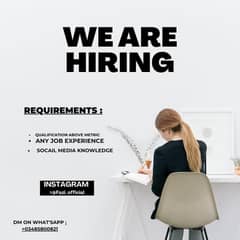 Need passionate person
