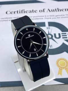 Universe point  magnetic lock & silicon strap watch