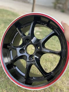 Just 1 month used brand new 16 inches aloy rims
