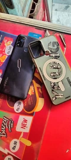 Infinix Hot 11Play Box And other company chargerOfficial PTA Approved