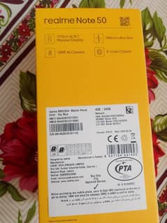 realme note 50