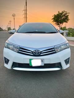 Toyota Corolla Altis total genuine Rs-40.20lack 2015model /