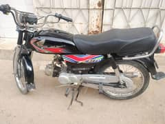 Honda CD 70 2018 Model With Genuine Parts
