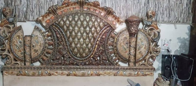 bed with two side table with dressing table dressing table 1