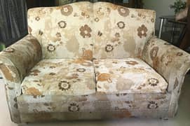 Sofa set with table