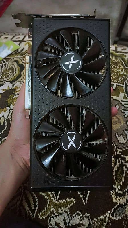 XFX RX 6600xt 8GB GPU with box 0