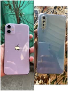 i phone 11 + vivo s1 only exchange/ kse aik achy mobile sy bhe ho skty