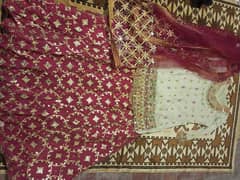 Chiffon choli net dupatta kattan silk lehnga