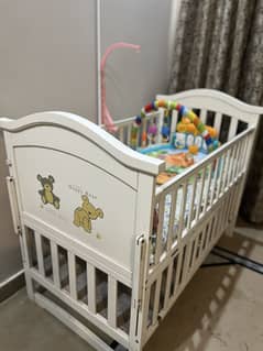 Tinnies Baby Cot for Sale Karachi just like new