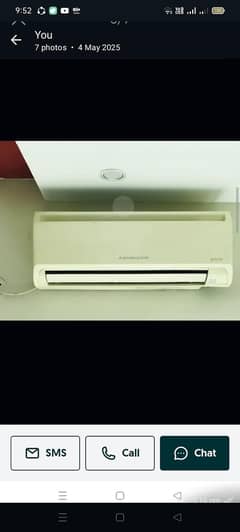 mitsubishi 1.5tn original condition and good working and colling