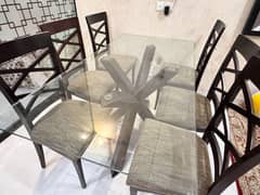 dining table and with chair DHA home May