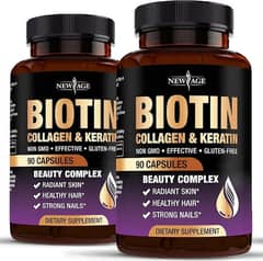 NEW AGE Biotin Collagen Keratin Hyaluronic Acid