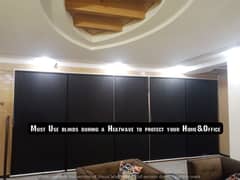 Heat block window blinds roller blinds Glass paper Wallpapers carpet