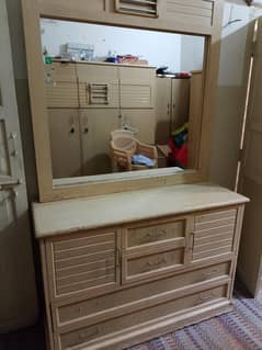 wooden dressing table