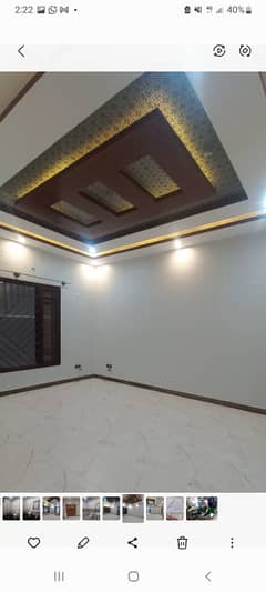 Independent 400 SQYD 5 Bed D/D Single Storey House For Rent At Quetta Town Society Sector 18-A Near By KU Society Scheme - 33 Karachi .