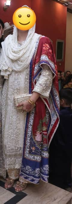 Women White Dress | Wedding Wear Dress | Walima Dress