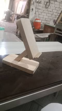 Mobile stand wooden