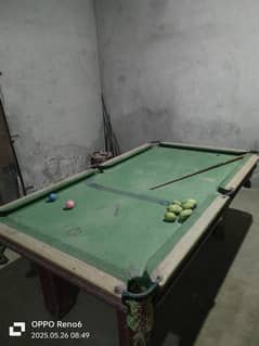 Snoker table 03423450605 whatsap