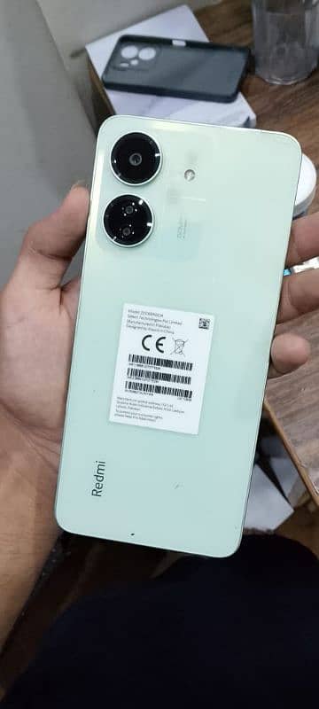 redmi 13 c 6/ 128  with box or charger  8 month warrt 1