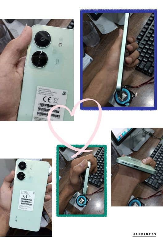 redmi 13 c 6/ 128  with box or charger  8 month warrt 5