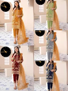 Ready to Wear / Women's Stitched Embroidered Suit /  3pcs