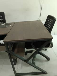 Office table and chairs (6 tables, 6 chairs)