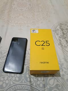 Realme C25s 4/128 | with 3 Cases | box and original charger