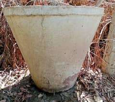 flower pots cement