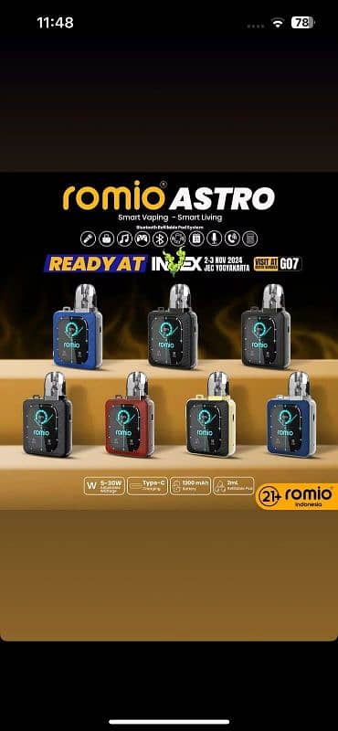 Vape/Pod/Argus/Oxva Go/Xlim Pro/Voopoo/Vinci/Tokyo/Uwell/Caliburn/MtGo 14