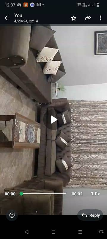 sofa set with sofa cumbed 0