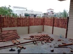 Bamboo Partitions | Bamboo Wall | Jafri Shade Wood Works| Tents|Shade