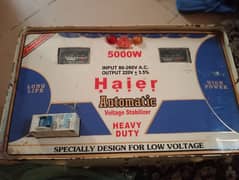haier stabilizer in good condition