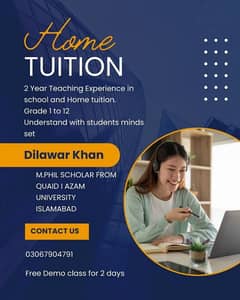 I need Home tuition Grade 1 to 12 All boards