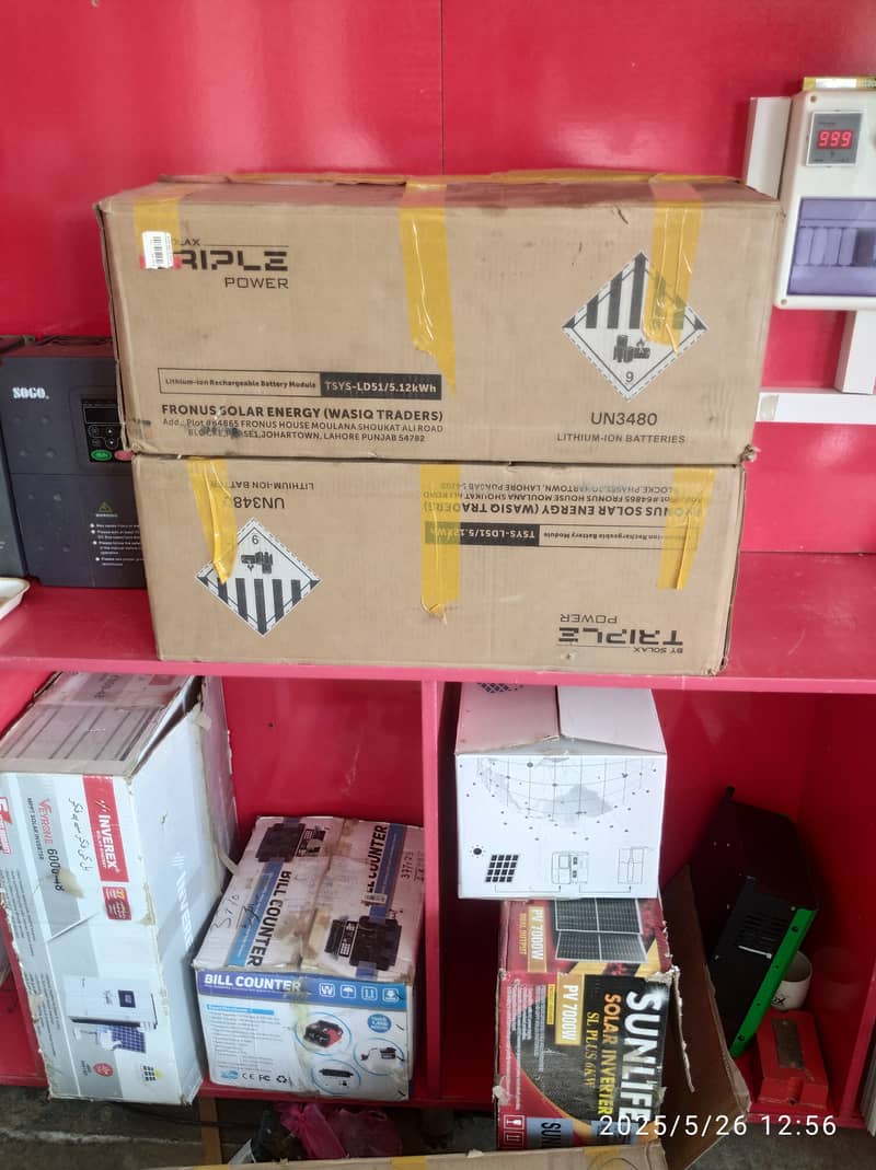 Solax, Fronus lithium battery for 48v solar inverter. 4