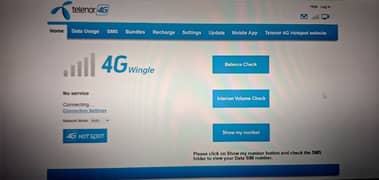 Telenor Wingle for sale (internet Device)