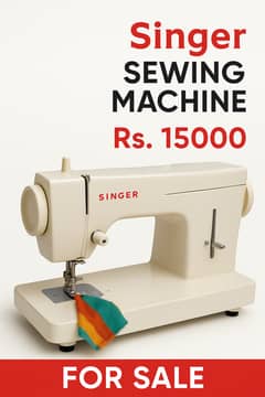 Singer Sewing Machine – Model 1302 | Bilkul New | Rs. 15,000