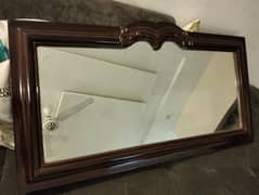 solid wood mirror