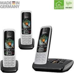 Cordless Twin Handset Gigaset landline phone with intercom phone set