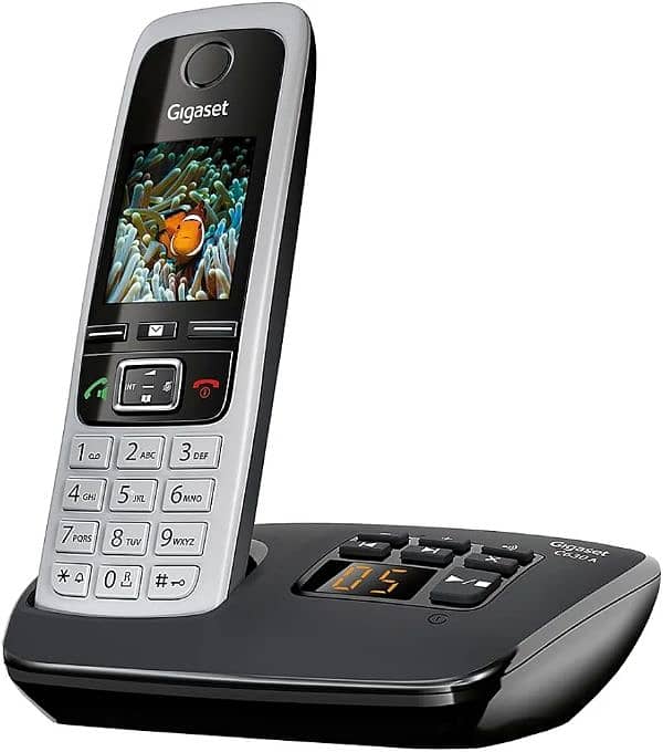 Cordless 3 Handset Gigaset landline phone with intercom phone set 2