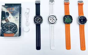 round dial smart watch