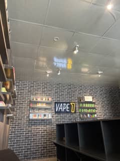 Sale man for vape shop