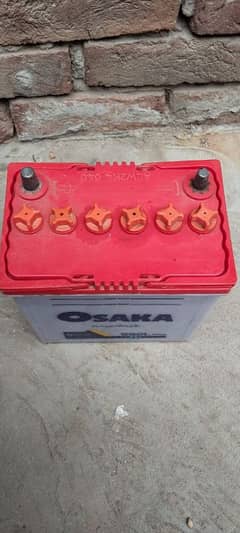 Osaka Battery 9 plates S60L plus With Charger With mic